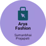 Business logo of Arya fashion & sadi selections