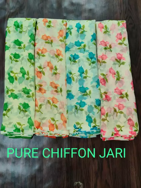 Chiffon saree  uploaded by business on 11/19/2022