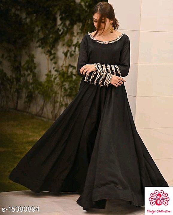 Jivika glamorous women's gowns uploaded by Balaji collection on 1/21/2021