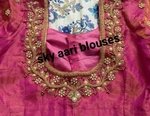 Business logo of Sky  aari blouses & materials ,and sarees 