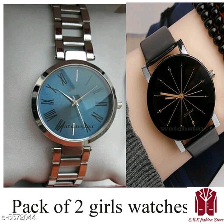 Trendy Women's Watches Vol 1

Strap Material: Steel / Leather
Display Type: Analogue
Sizes:Free Size uploaded by business on 1/21/2021