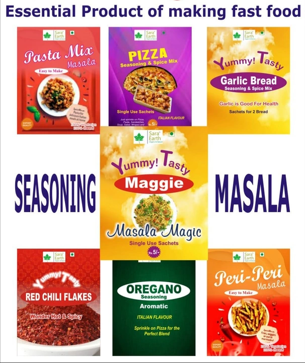 Combo of pack Essential Product for Making Italian/Chinese  fast food   uploaded by Ratanshreenaturals on 11/19/2022