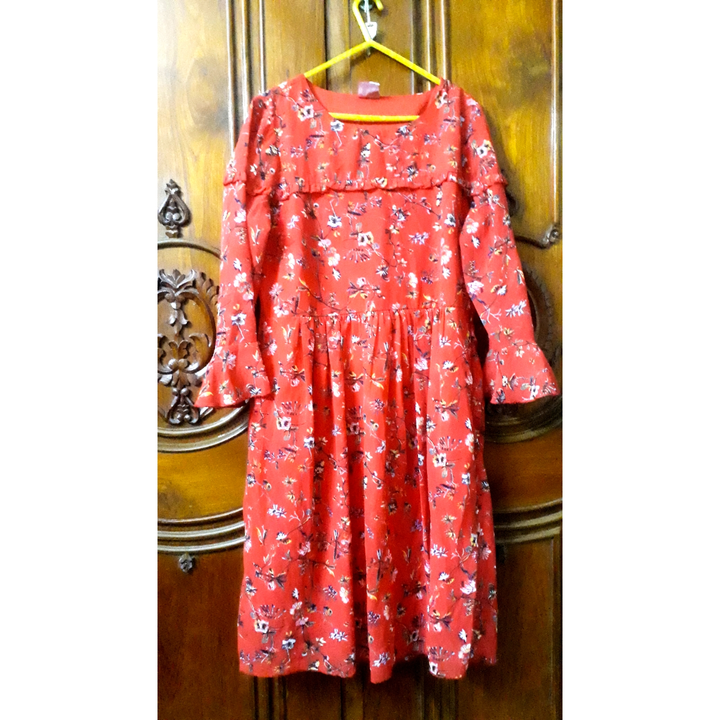 Red Vintage Dress uploaded by ResinLovebySamadrita on 11/19/2022