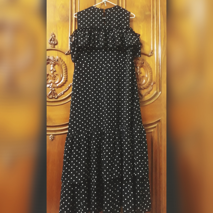 Vintage gothic georgette maxi dress  uploaded by business on 11/19/2022