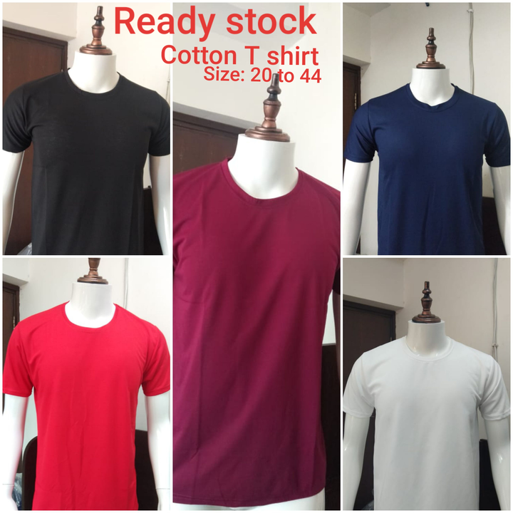 Cotton t shirts  uploaded by business on 11/19/2022