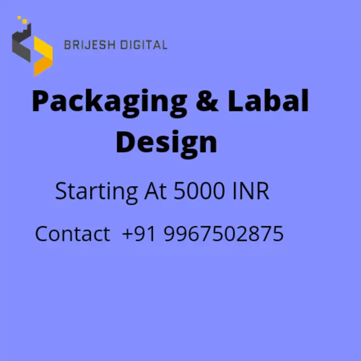 Packaging & Labal Design  uploaded by Brijesh Digital  on 11/20/2022