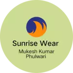 Business logo of Sunrise wear