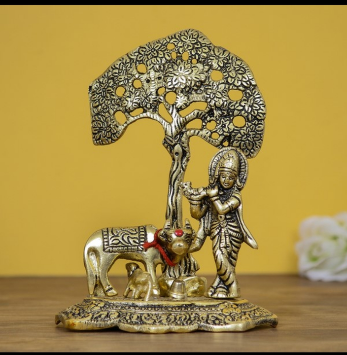Krishna with tree cow uploaded by Intellozene on 11/20/2022