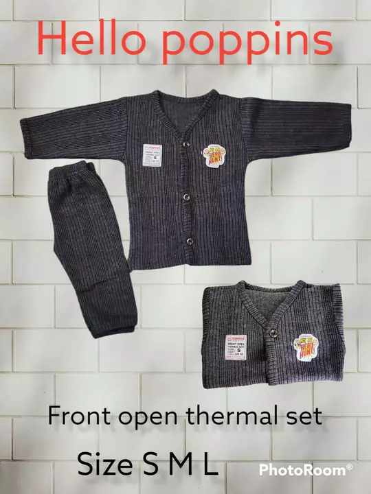 KIDS THERMAL SET uploaded by business on 11/20/2022