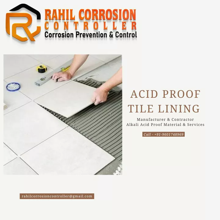 Acid Proof Tile Lining  uploaded by Rahil Corrosion Controller on 11/20/2022