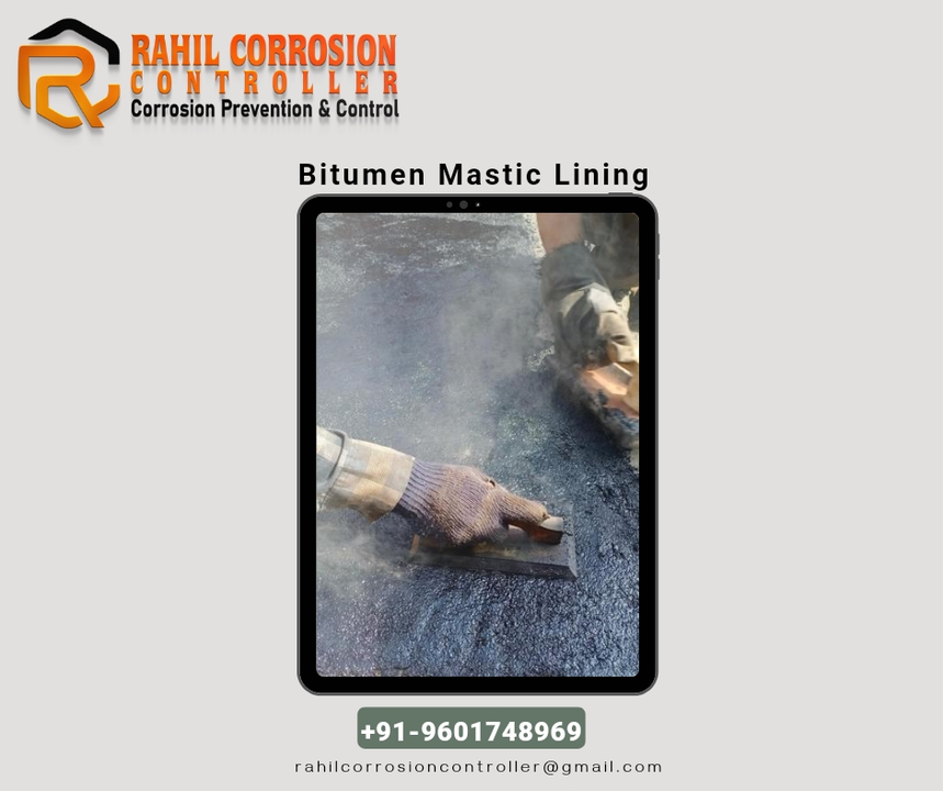 Bitumen Mastic Lining  uploaded by Rahil Corrosion Controller on 11/20/2022