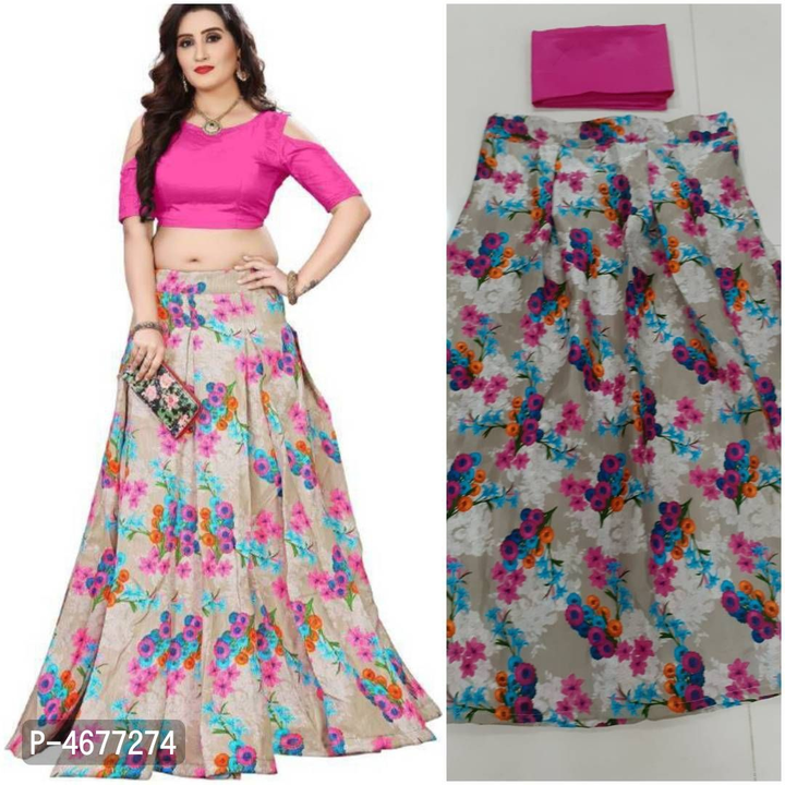 Fashionable Pink Satin Printed Lehenga Choli Set For Women

 Color:  Pink

 Fabric:  Satin

 Type:   uploaded by business on 11/20/2022