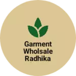 Business logo of Garment wholsale radhika sharma