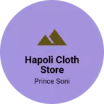 Business logo of Hapoli cloth store