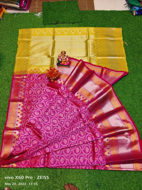 Uppada pure pattu allover design sarees  uploaded by business on 11/21/2022
