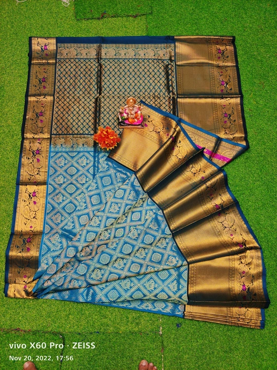 Uppada pure pattu allover design sarees  uploaded by business on 11/21/2022