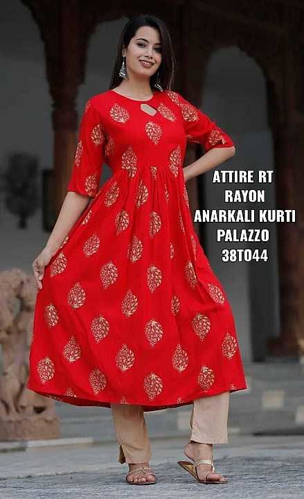 Kurti in Red uploaded by business on 7/1/2020