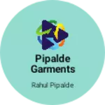 Business logo of Pipalde garments