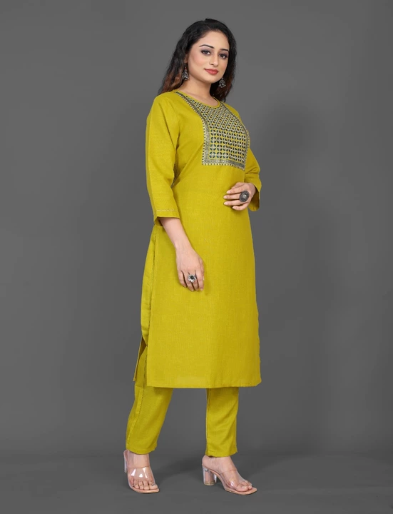 Sequence work Embroidery Kurti uploaded by MG Fashion on 11/21/2022
