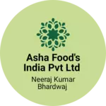 Business logo of Asha Food's India Pvt Ltd
