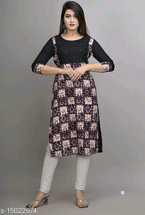 Printed Kurties  uploaded by business on 1/22/2021