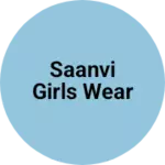 Business logo of Saanvi girls wear