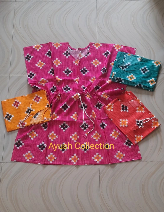 Cotton Short Kaftan  uploaded by Ayush Collection on 11/21/2022