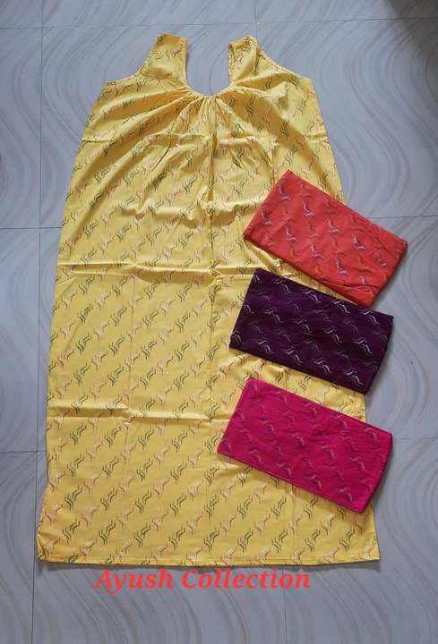 Cotton Nighty 60 Inch uploaded by Ayush Collection on 11/21/2022