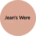 Business logo of Jean's were