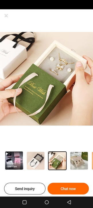 Post image I want 50+ pieces of Jewellery box at a total order value of 10000. I am looking for I need this type of jewellery box please contact me if you have this or anything similar to this. Please send me price if you have this available.