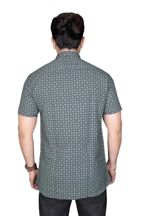 Polyester Blend Fabrice shirt full digital print  uploaded by Narmada Fabrics on 11/21/2022
