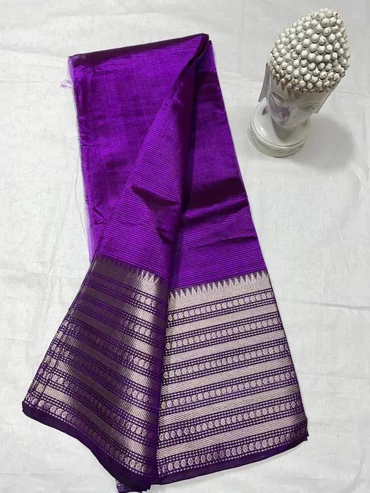 Post image Mangalagiri handloom pure Pattu by cotton with 250/50 big border