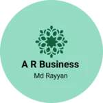 Business logo of A R business
