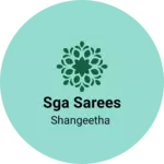 Business logo of Sga sarees