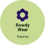 Business logo of Rowdy wear