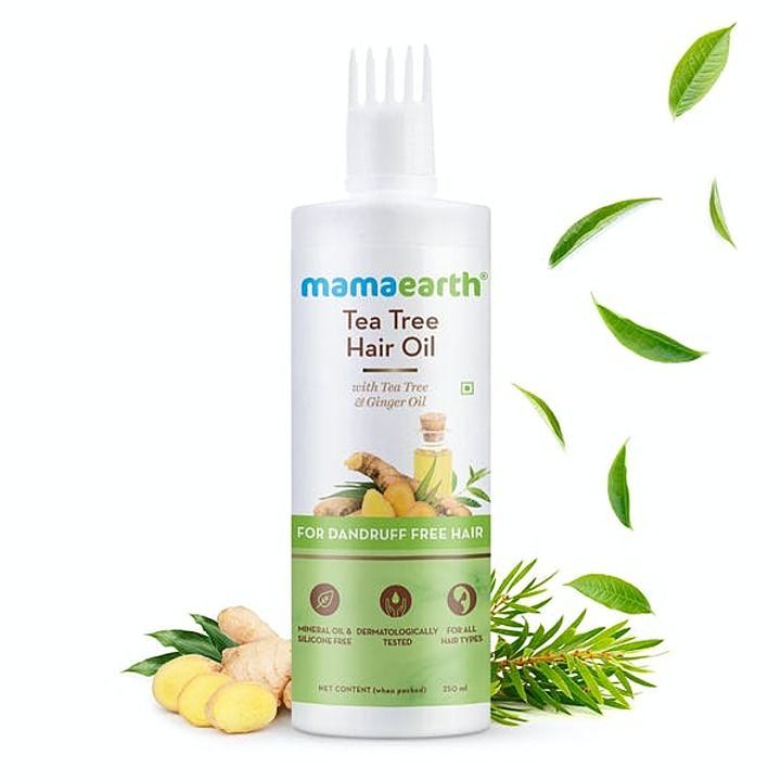 Tea Tree Hair Oil with Tea Tree & Ginger Oil for Dandruff Free Hair – 250ml

 uploaded by Mamaearth on 1/22/2021