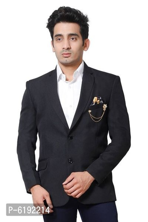  Stylish Cotton Blend Black Solid Long Sleeves Blazer For Men

Size: 
36
40
42
44

 Color:  Black

  uploaded by PRIYANKA MALTI SERVICES PVT LTD on 11/22/2022