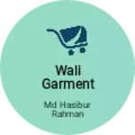 Business logo of Wali Garment