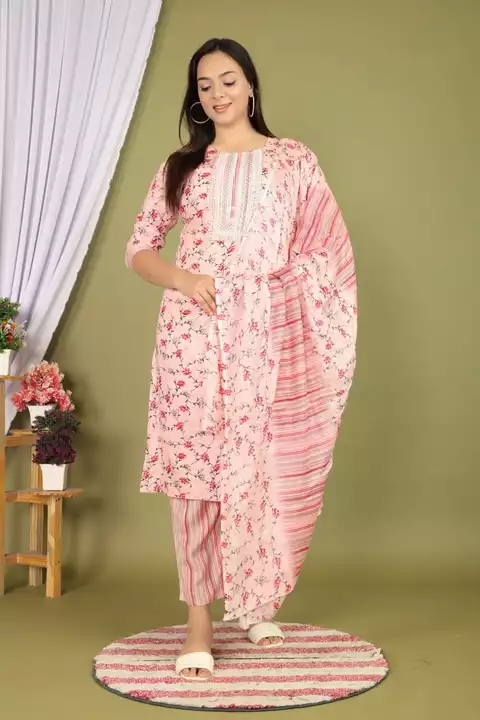Product image with price: Rs. 499, ID: reyon-printed-kurti-5200a40a