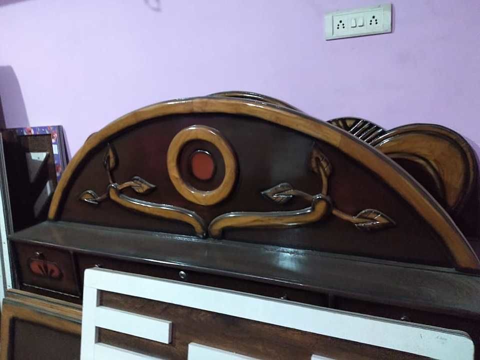 King size counter bed sawgoon design uploaded by Rahul Furnitures on 1/22/2021