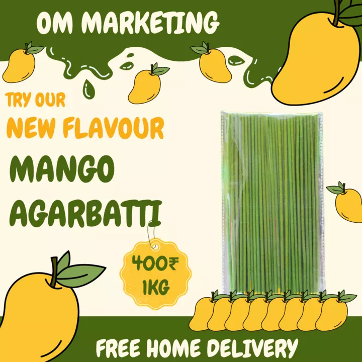 Mango Color Agarbatti  uploaded by Om Marketing on 11/22/2022