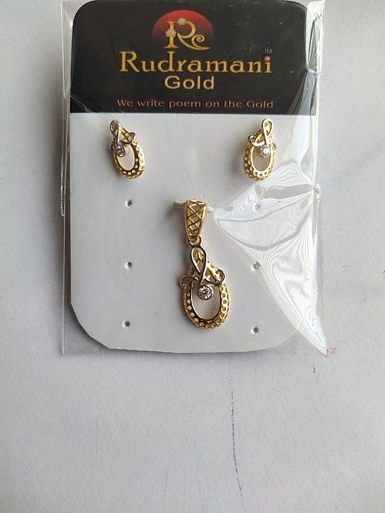 Pendent Butti Set uploaded by Rudramani Gold on 5/9/2020
