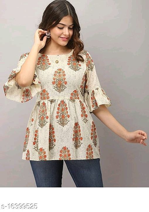 Womens trendy top uploaded by DIVYA COLLECTION & WHOLESALE  on 1/22/2021