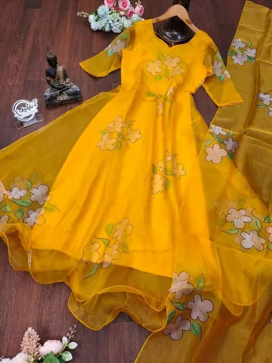 Gown duppata  uploaded by Kashish designer  on 11/22/2022