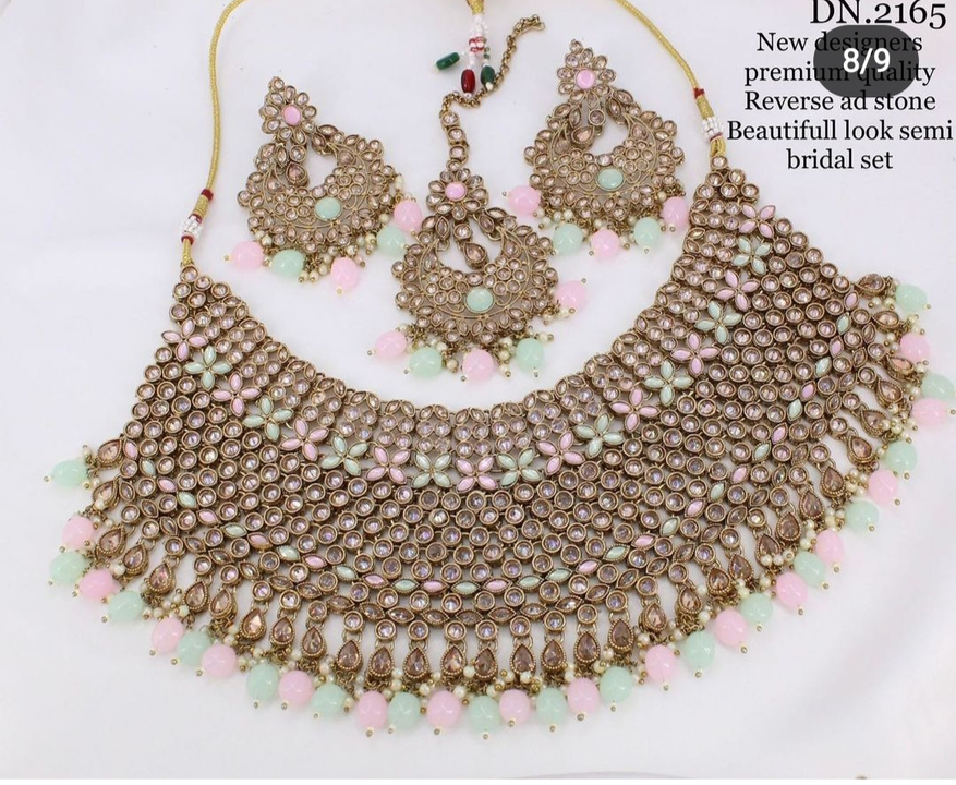 Jewellery choker set uploaded by Anjani Fashion on 11/22/2022