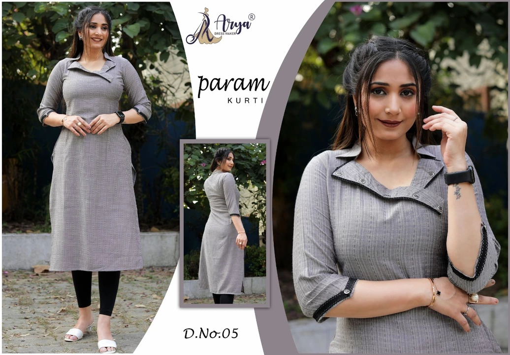 Param Kurti uploaded by Arya dress maker on 11/22/2022