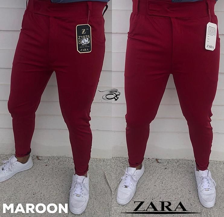 *Zara Man Unisex Trousers WITH NEW COLOURS 🔥*

*PANT STYLE ✅TROUSER LOOK😍 WITH BACK POCKET *

*Tre uploaded by business on 7/1/2020
