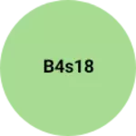 Business logo of B4s18