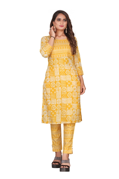 Kurti with pant uploaded by business on 11/22/2022