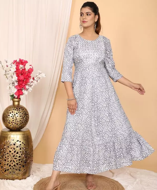 Gown uploaded by Shri shyam cloth store on 11/22/2022